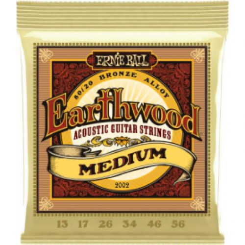 Ernie Ball Earthwood 13-56 Acoustic Medium Light