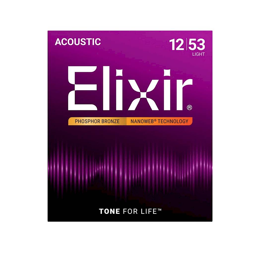 Elixir Nanoweb 12-53 phos Bronze