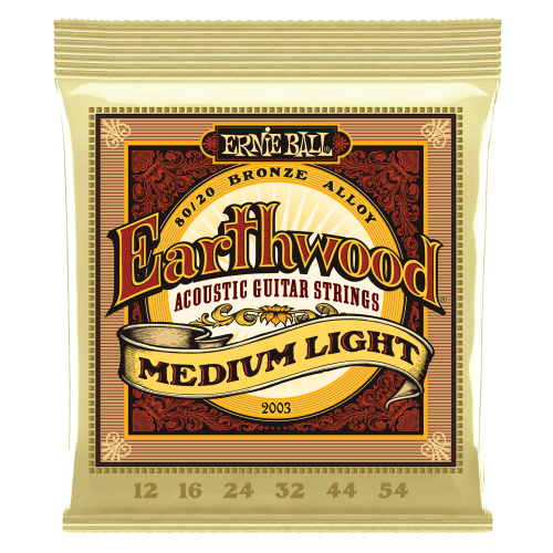 Ernie Ball Earthwood 12-54 Acoustic Medium Light