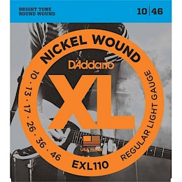 D'Addario 10-46 EXL110 Electric guitar strings by 