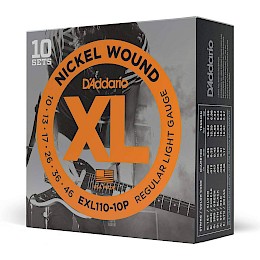DADDARIO 10 PACK EXL110-10P by 